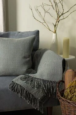 Furn. Rowan Waffle Throw -Furn Store 126911s