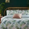 Furn. Bali Palm Reversible Jungle Botanic Duvet Cover And Pillowcase Set