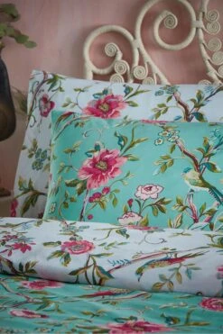 Furn. Vintage Chinoiserie Floral Exotic Duvet Cover And Pillowcase Set 5 Furn. Vintage Chinoiserie Floral Exotic Duvet Cover And Pillowcase Set -Furn Store 207467s3