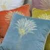 Furn. Desert Palm Embroidered Polyester Filled Cushion