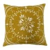 Furn. Mandala Ochre Cushion