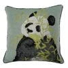 Furn. Pandas Green Cushion