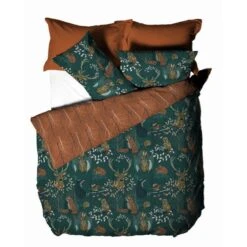Furn. Riva Forest Fauna Duvet Cover & Pillowcase Set -Furn Store 30710628 alt07