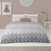 Furn. Spectrum Blush Ombre Reversible Duvet Cover And Pillowcase Set