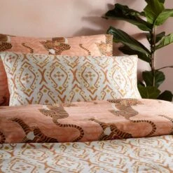 Furn. Tibetan Tiger Duvet Cover And Pillowcase Set -Furn Store 30724789 alt03