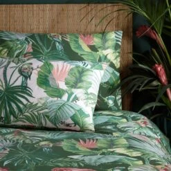 Furn. Amazonia Jade Floral Reversible Duvet Cover And Pillowcase Set -Furn Store 30746973 alt01