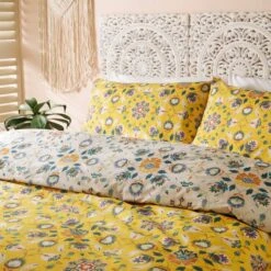 Furn. Folk Flora Reversible Duvet Cover And Pillowcase Set -Furn Store 30746995 alt01