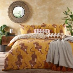 Furn. Tibetan Tiger Duvet Cover And Pillowcase Set -Furn Store 30803628 alt06