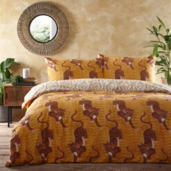 Furn. Tibetan Tiger Duvet Cover And Pillowcase Set -Furn Store 30803630