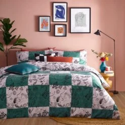 Furn. Mythos Checkerboard Duvet Cover & Pillowcase Set -Furn Store 30853869 alt06