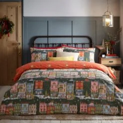 Furn. Christmas Spirit Duvet Cover And Pillowcase Set -Furn Store 30876800
