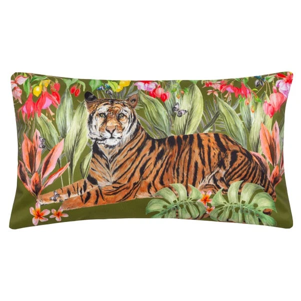 Furn. Tiger Outdoor Boudoir Cushion 1 Furn. Tiger Outdoor Boudoir Cushion