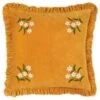 Furn. Daisy Frill Cotton Square Cushion