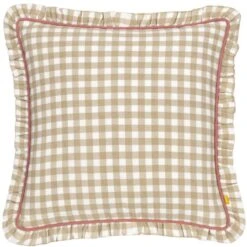 Furn. Maude Gingham Cotton Square Cushion 34 Furn. Maude Gingham Cotton Square Cushion -Furn Store 30918630 alt01