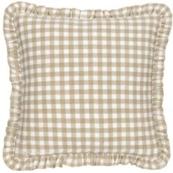 Furn. Maude Gingham Cotton Square Cushion 35 Furn. Maude Gingham Cotton Square Cushion -Furn Store 30918630 alt02