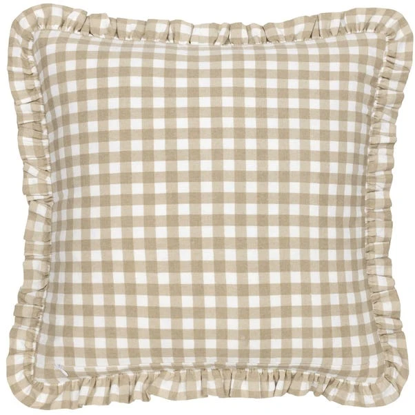 Furn. Maude Gingham Cotton Square Cushion 16 Furn. Maude Gingham Cotton Square Cushion - Image 16