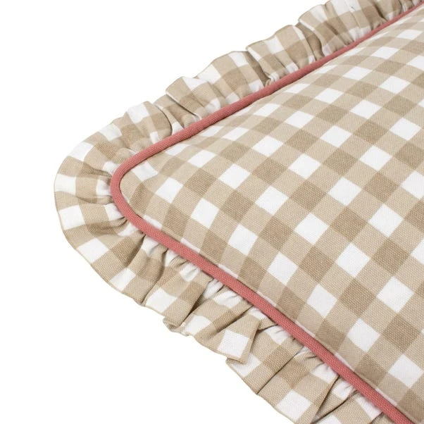 Furn. Maude Gingham Cotton Square Cushion 18 Furn. Maude Gingham Cotton Square Cushion - Image 18