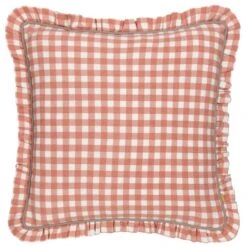 Furn. Maude Gingham Cotton Square Cushion 27 Furn. Maude Gingham Cotton Square Cushion -Furn Store 30918631 alt01