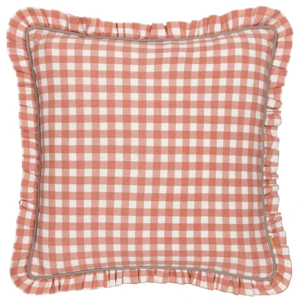 Furn. Maude Gingham Cotton Square Cushion 8 Furn. Maude Gingham Cotton Square Cushion - Image 8