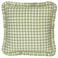 Furn. Maude Gingham Cotton Square Cushion 22 Furn. Maude Gingham Cotton Square Cushion -Furn Store 30918632 alt02