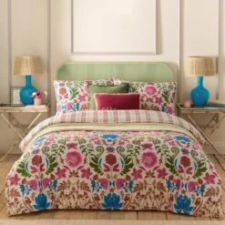 Furn Curious Lotus Reversible Duvet Cover And Pillowcase Set -Furn Store 30933066
