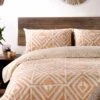 Furn. Tanza Global Geometric Reversible Duvet Cover And Pillowcase Set