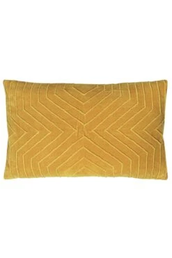 Furn. Mahal Geometric Polyester Filled Cushion