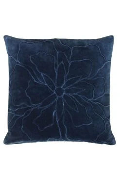 Furn. Angeles Floral Velvet Polyester Filled Cushion