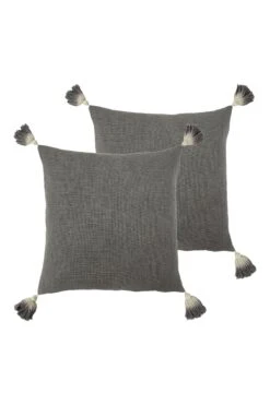Furn. 2 Pack Eden Cotton Slub Filled Cushions