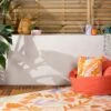 Furn. Amelie Floral Washable Outdoor/Indoor Rug