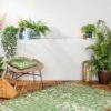 Furn. Forage Garden Botanical Washable Outdoor/Indoor Rug