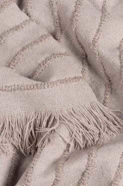 Furn. Linear Woven Fringed Throw -Furn Store D95687s4