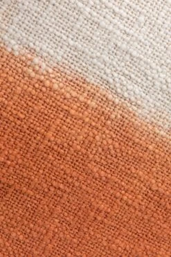 Furn. Amber Orange Mizu Dip Dye Cotton Square Cushion -Furn Store D95711s5