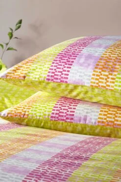 Furn. Neola Geometric Neon Reversible Duvet Cover And Pillowcase Set -Furn Store D95744s4