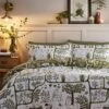 Furn. Frida Rejuvenate Nature Reversible Duvet Cover And Pillowcase Set