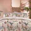 Furn. Earthen Tranquil Reversible Duvet Cover And Pillowcase Set