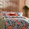 Furn. Cypressa Mosaic Tile Reversible Duvet Cover And Pillowcase Set