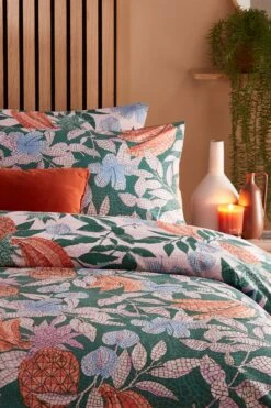 Furn. Cypressa Mosaic Tile Reversible Duvet Cover And Pillowcase Set -Furn Store D95749s3