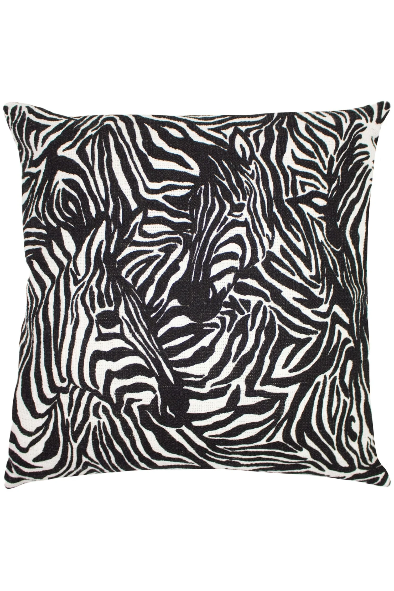 Furn. Hidden Zebra Printed Polyester Filled Cushion 1 Furn. Hidden Zebra Printed Polyester Filled Cushion