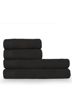 Furn. 4 Piece Textured Towel Bale
