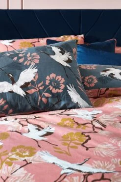 Furn. Demoiselle Botanical Reversible Duvet Cover And Pillowcase Set -Furn Store M69128s3
