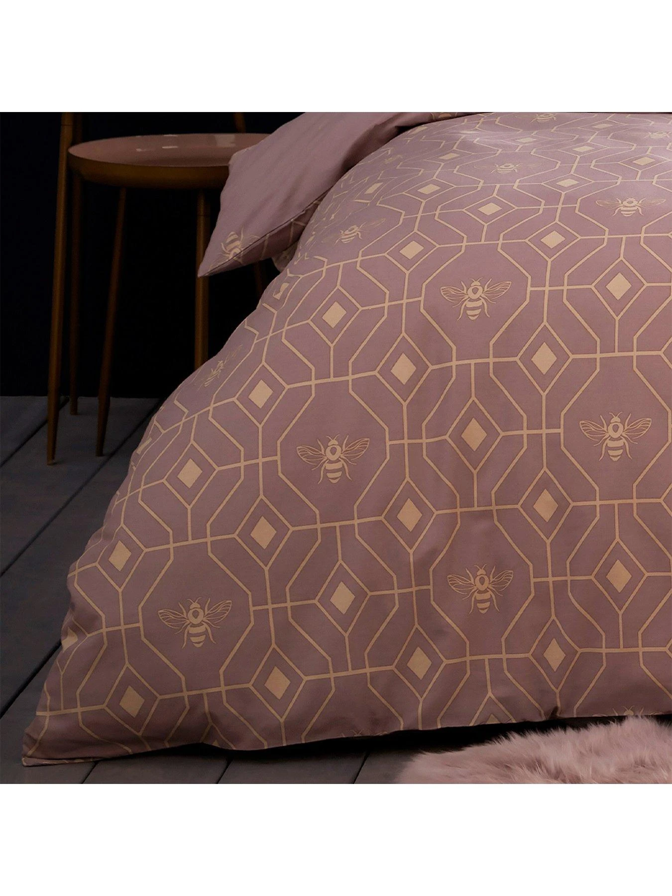 Furn Bee Deco Duvet Set Sb - Blush 4 Furn Bee Deco Duvet Set Sb - Blush - Image 4