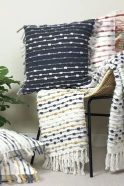 Furn. Dhadit Striped Polyester Filled Cushion -Furn Store T11056s4