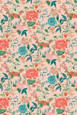 Furn. Azalea Bright Blooms Wallpaper