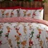 Furn. Santa's Workshop Reversible Duvet Cover And Pillowcase Set