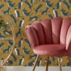 Furn Geo Cat Printed Wallpaper