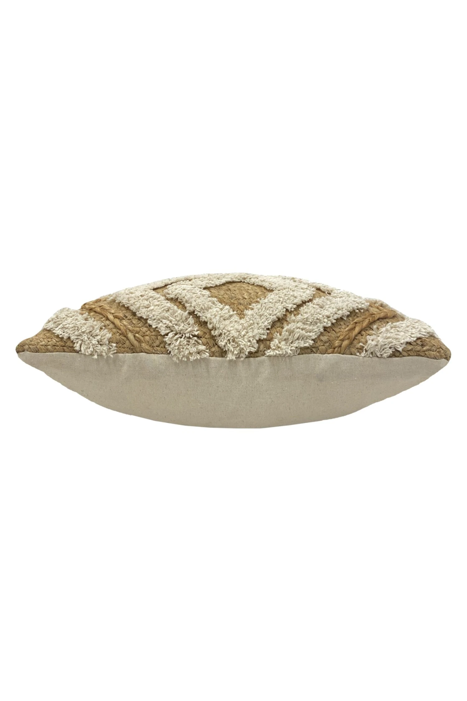 Furn Jana Cotton Tufted Jute Braided Cushion 3 Furn Jana Cotton Tufted Jute Braided Cushion - Image 3