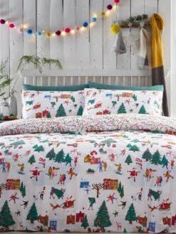 Furn Christmas Together Duvet Cover Set - Multi