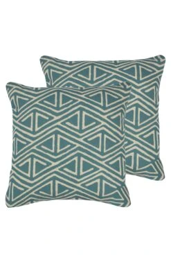 Furn. 2 Pack Nomi Mono Print Filled Cushions