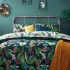 Furn. Azura Botanical Reversible Duvet Cover And Pillowcase Set